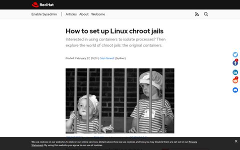 How to set up Linux chroot jails | Enable Sysadmin - Red Hat