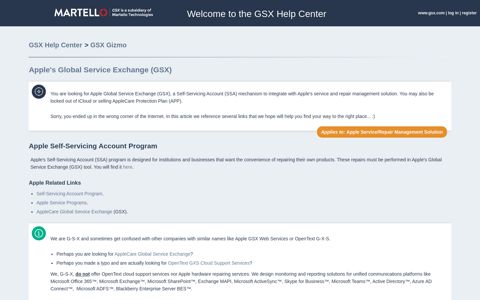 Apple's Global Service Exchange (GSX) – GSX Help Center