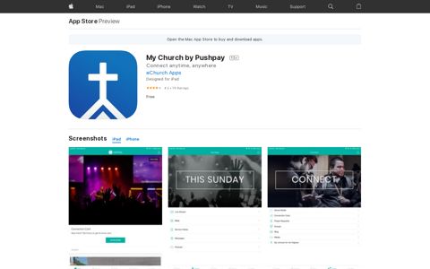 ‎My Church by Pushpay on the App Store