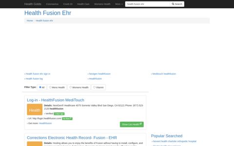Health Fusion Ehr - Health Golds