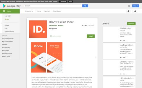 IDnow Online Ident - Apps on Google Play