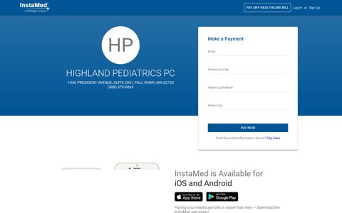 highland pediatrics pc - Patient Portal - Home