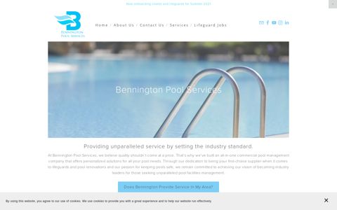 — Lifeguard Portal - Bennington Pool Services