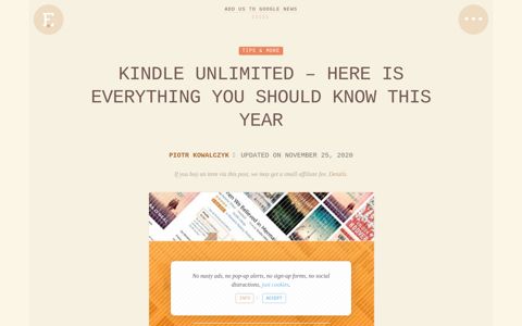 Kindle Unlimited – here is everything you should know this year