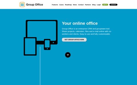 Group Office - An open source CRM and groupware application