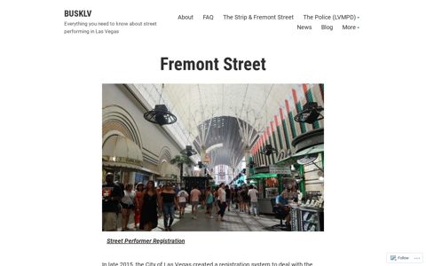 Fremont Street – BUSKLV
