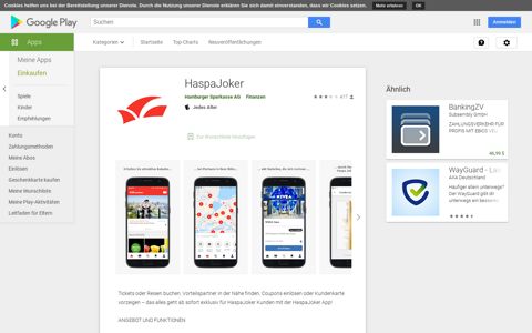 HaspaJoker – Apps bei Google Play