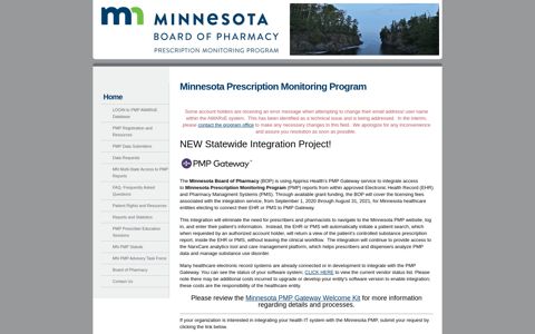 k-tracs - Minnesota Prescription Monitoring Program