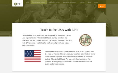 Teach in the USA with EPI | Educational Partners International ...