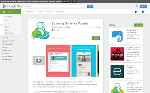 Learning Genie for Parents - Apps on Google Play