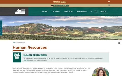 Human Resources | Larimer County