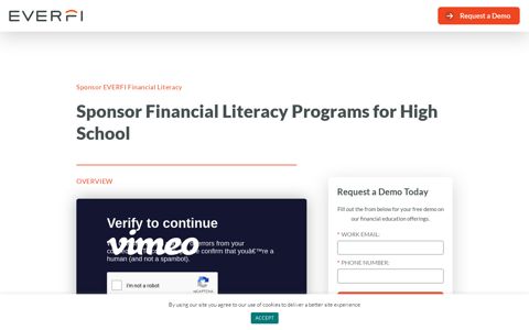 Sponsor Financial Literacy Programs for High School | EVERFI