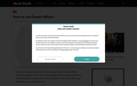 How to use Gmail offline? - Nerds Chalk