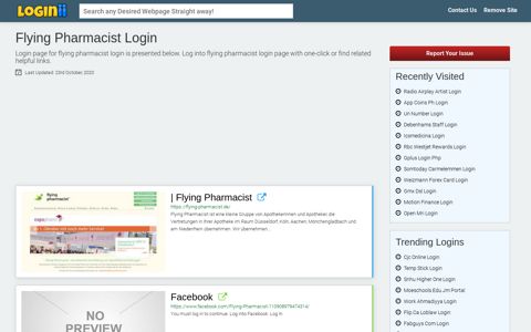 Flying Pharmacist Login | Accedi Flying Pharmacist - Loginii.com