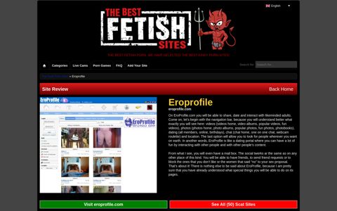 Sites Like Eroprofile (Eroprofile.com) - The Best Fetish Sites