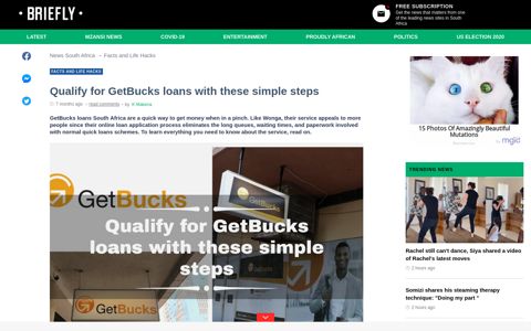 Qualify for GetBucks loans with these simple steps: See how ...