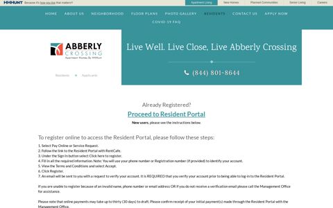 Pay Online - Abberly Crossing Apartment Homes