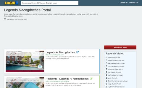 Legends Nacogdoches Portal - Loginii.com