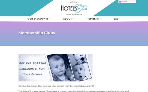 Membership Club | Discount & Travel ... - Hotels Etc.