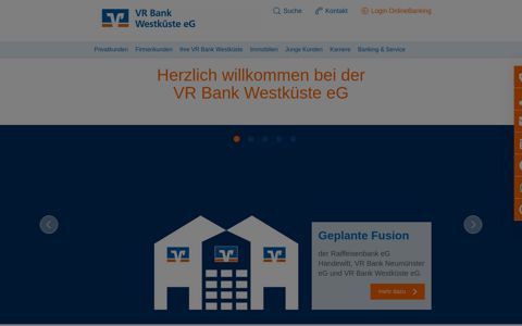 VR Bank Westküste eG - Ihre Online-Filiale der Westküste