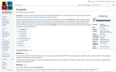 Forcepoint - Wikipedia