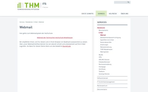 THM IT Services - Webmail