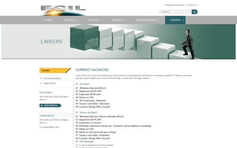 Careers Current Vacancies - ECIL