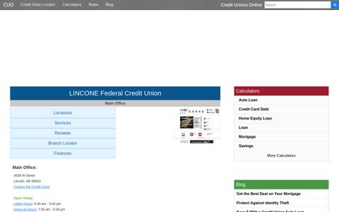 LINCONE Federal Credit Union - Lincoln, NE