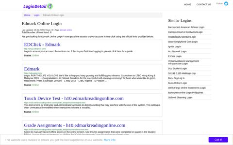 Edmark Online Login EDClick - Edmark - http://shop.edmarker ...