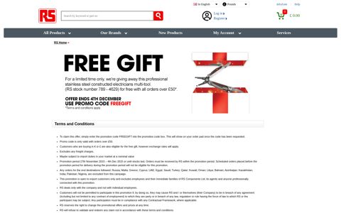 Electronic and Electrical Components | Black Friday FREEGIFT