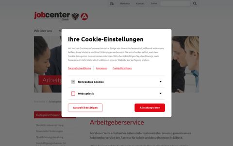 Willkommen beim Arbeitgeberservice – Jobcenter Lübeck