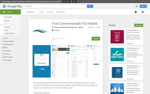First Commonwealth FCU Mobile - Apps on Google Play