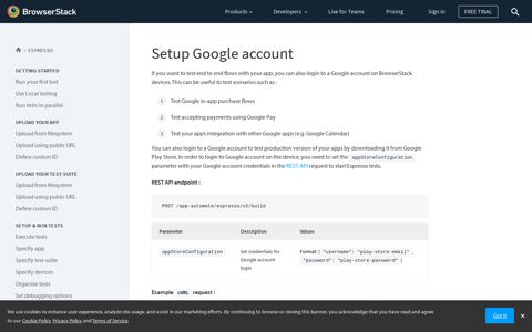 Login to a Google account on Android device for your ...