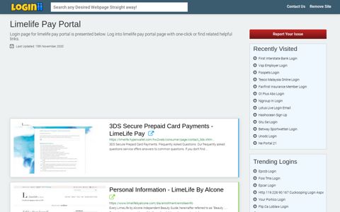 Limelife Pay Portal - Loginii.com