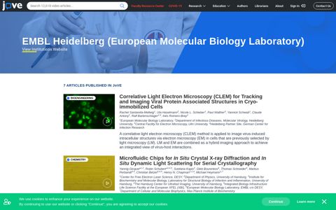 EMBL Heidelberg (European Molecular Biology ... - JoVE