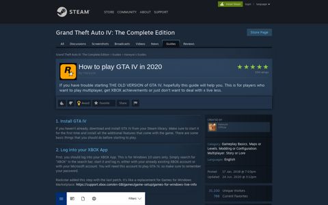 Guide :: How to play GTA IV in 2020 - Steam Community