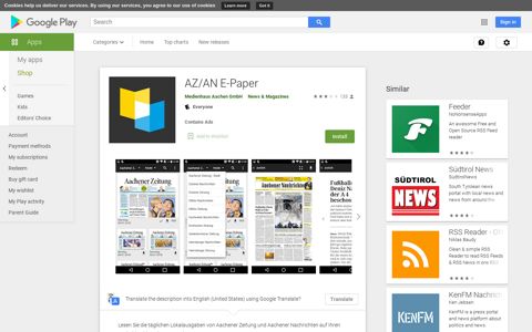 AZ/AN E-Paper - Apps on Google Play
