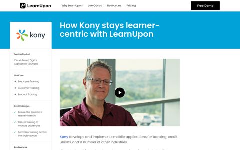 How Kony stays learner-centric with LearnUpon | LearnUpon