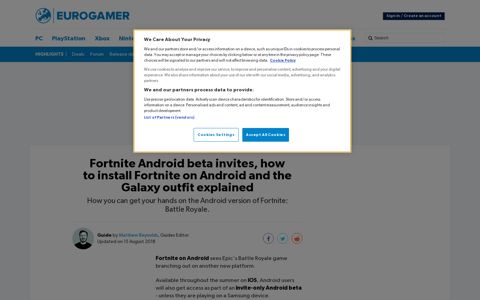 Fortnite Android beta invites, how to install Fortnite on Android ...