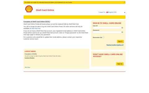 Login to Shell Fuel Card online - Shell Global