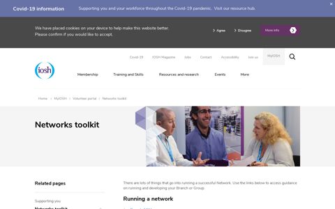 Volunteer portal networks toolkit - IOSH