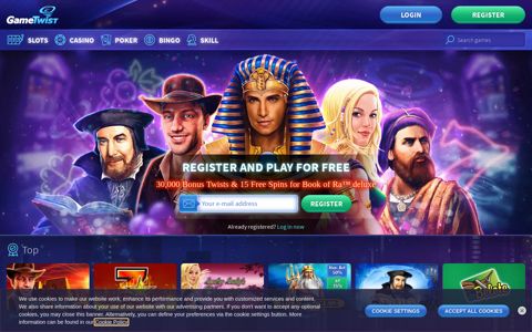 Play FREE Online Casino games | GameTwist Casino