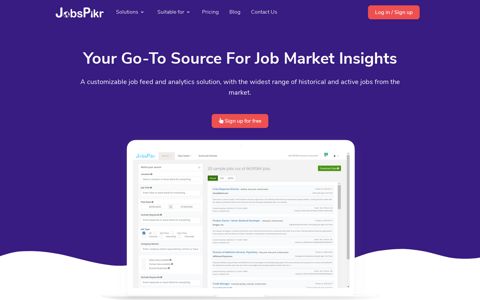 JobsPikr | Automated Jobfeed | Job Board | Job Data Solution