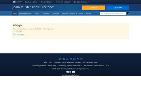 BT Login - Joomla! Extension Directory