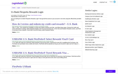 Us Bank Flexperks Rewards Login How do I review and ...