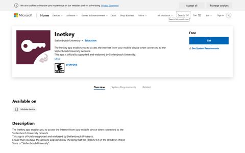 Get Inetkey - Microsoft Store
