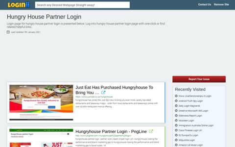 Hungry House Partner Login - Loginii.com