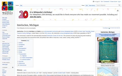 Interlochen, Michigan - Wikipedia