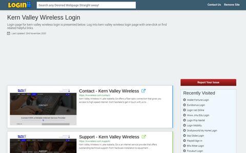 Kern Valley Wireless Login - Loginii.com