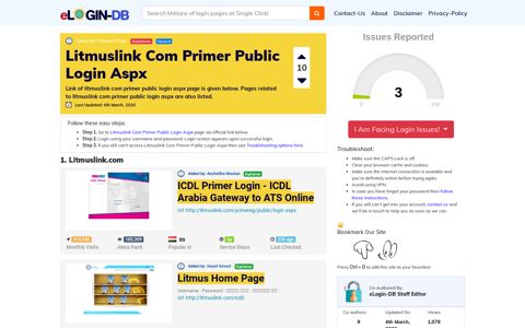 Litmuslink Com Primer Public Login Aspx
